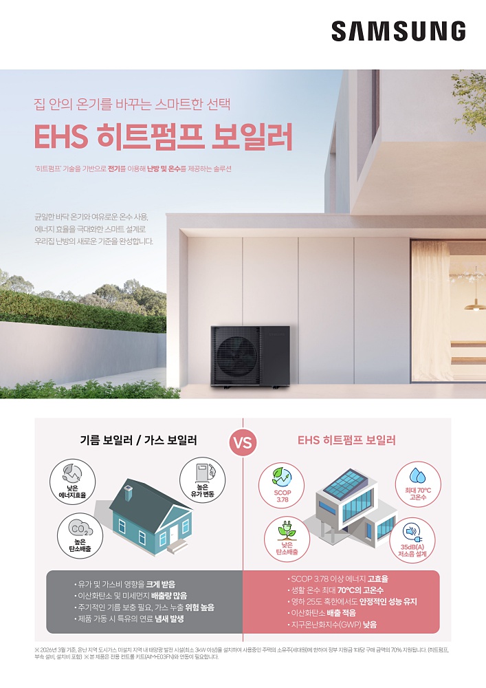 EHS 히트펌프 보일러 리플릿